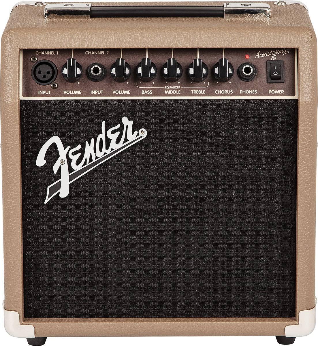 Гітарний комбопідсилювач FENDER ACOUSTASONIC 15