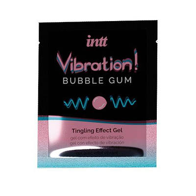 Пробник рідкого вібратора Intt Vibration Bubble Gum (5 мл)