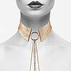 Намисто-комір Bijoux Indiscrets Desir Metallique Collar — Gold, фото 6