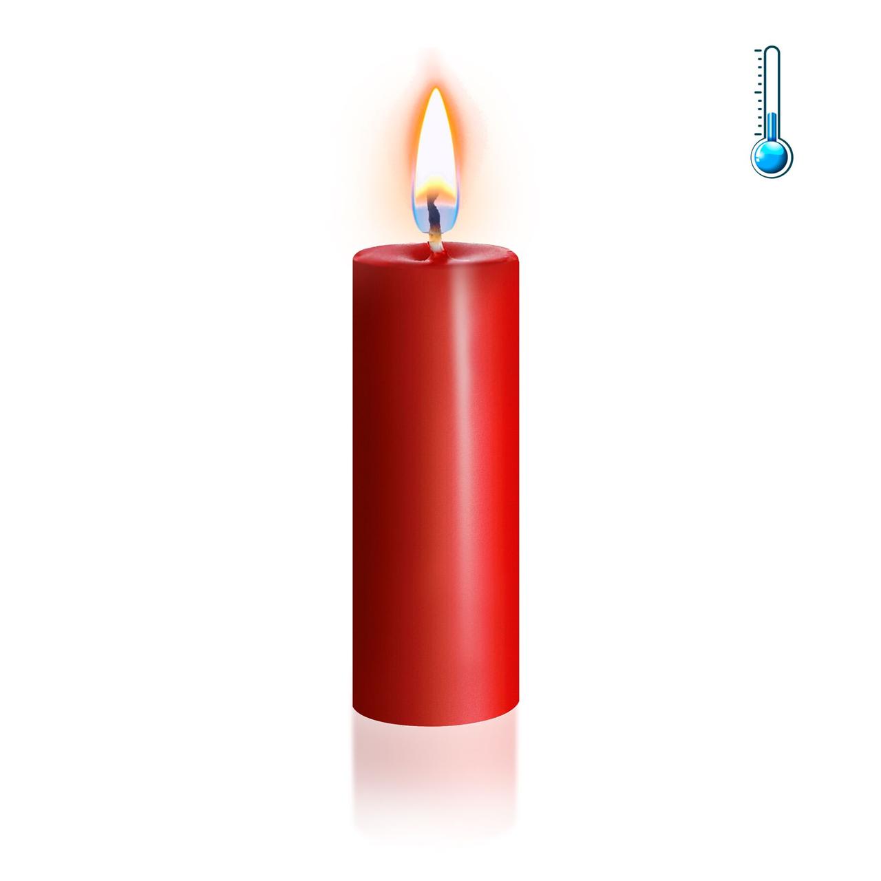 Червона свічка воскова Art of Sex низькотемпературна S 10 см