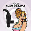 Вібратор на палець FeelzToys Magic Finger Vibrator Black, фото 2