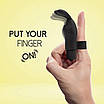 Вібратор на палець FeelzToys Magic Finger Vibrator Black, фото 3