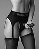 Труси для страпону з підв'язками для панчіх Strap-On-Me REBEL HARNESS — L, фото 5