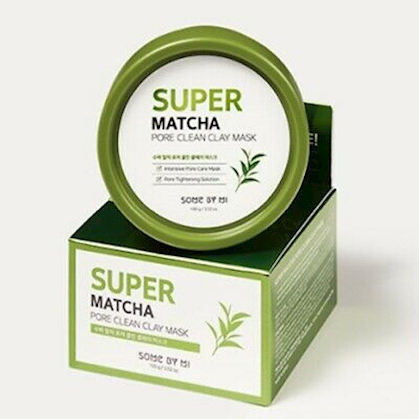 Очищаюча глиняна маска з чаєм матчу Some By Mi Super Matcha Pore Clean Clay Mask