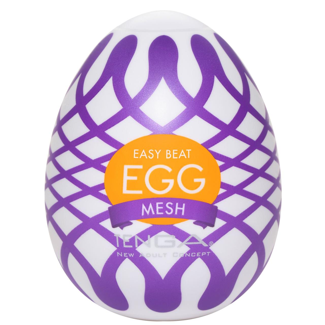 Мастурбатор-яйце Tenga Egg Mesh з сітчастим рельєфом