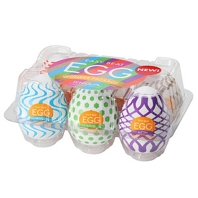 Набір яєць-мастурбаторов Tenga Egg Wonder Pack (6 яєць)
