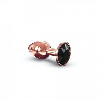 Металева анальна пробка з прикрасою у вигляді кристала Dorcel - Diamond Plug S