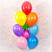 Гелієві кульки 25см (асорті) Літають 1-2 доби