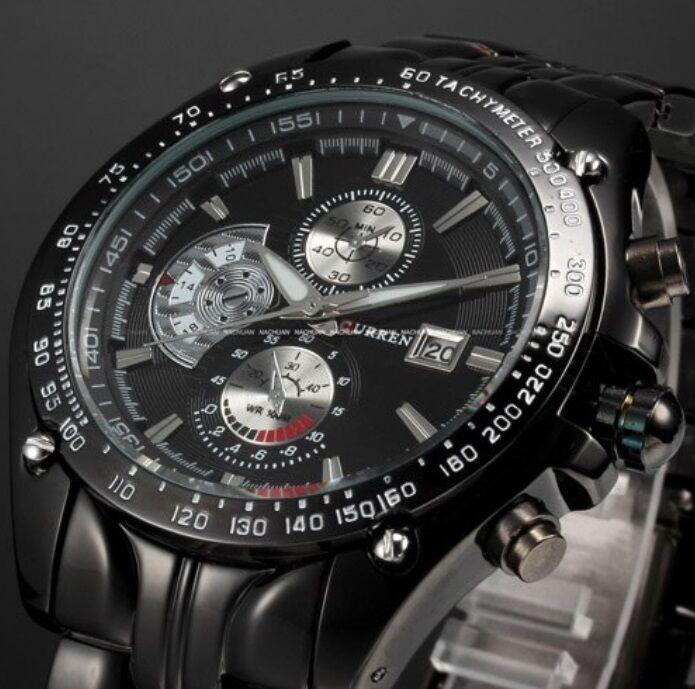 Чоловічі Годинники Curren Black