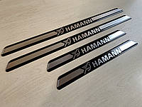 Пороги Hamann для BMW E38 (защитное покрытие)