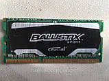 Память Crucial Ballistix 4Gb So-DIMM CL9 PC3L-12800S DDR3-1600 1.35v (BLS4G3N169ES4.16FER2), фото 3