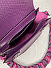 Сумка жіноча "Рута" натуральна шкіра, фіолетова/фуксія, фото 6