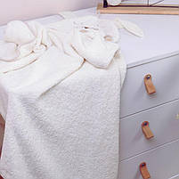 Пелюшка після купання Baby Veres Bunny milk 80х120 см, фото 2