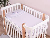 Постільна білизна в ліжечко Baby Veres Unicorn love 3 одиниці, фото 5