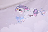 Постільна білизна в ліжечко Baby Veres Unicorn love 3 одиниці, фото 7