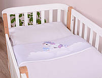 Постільна білизна в ліжечко Baby Veres Unicorn love 3 одиниці, фото 8