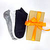 Набір шкарпеток однотонні чоловічі заниження 40-45 6 пар., фото 3
