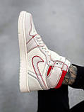 Чоловічі / жіночі кросівки Nike Air Jordan 1 Retro High Phantom Gym Red | Найк Аір Джордан 1, фото 3