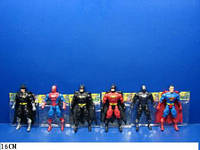 Герои 8077-08 Бетмен, Человек Паук, Супермен, Зоро, см. описание