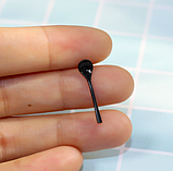 Мініатюра ложка 2.1 см Рожева, фото 2