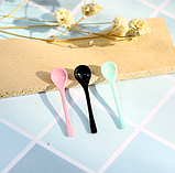 Мініатюра ложка 2.1 см Чорна, фото 2