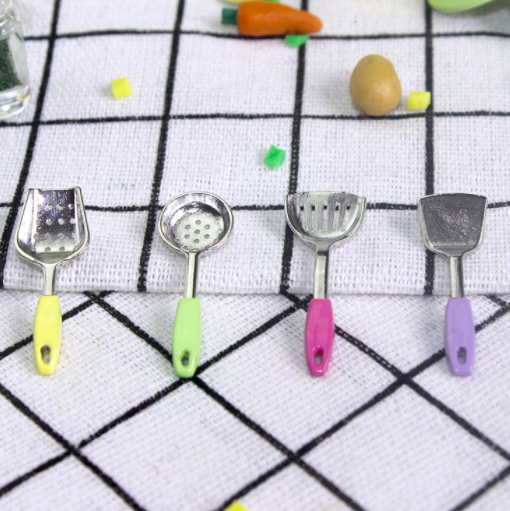 Мініатюра набір лопаток 3 см, фото 1