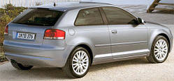 Багажник поперечки на Audi A3 Hatchback 2004-2011 плоский дах CAMEL AERO Кенгуру