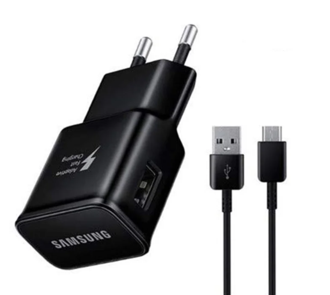Мережевий зарядний пристрій Samsung USB 2 в 1 Micro USB швидка зарядка