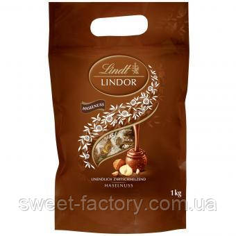 Конфеты Lindt Lindor Kugeln Haselnuss 1000g