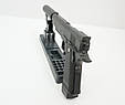 Страйкбольный пістолет Galaxy G6A (Colt M1911 Hi-Capa) глушник, лазер (метал), фото 4