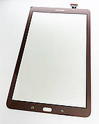 Тачскрін (сенсор) Samsung T561 Galaxy Tab E 9.6, T560 Самсунг, колір коричневий