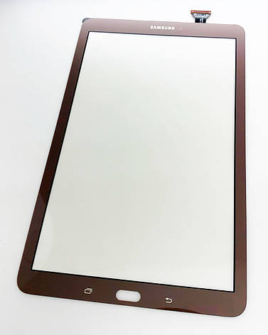 Тачскрін (сенсор) Samsung T561 Galaxy Tab E 9.6, T560 Самсунг, колір коричневий, фото 1