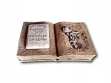 Прикраса ззаду книги. Книга на могилу з великим вироком Статуетка Бренд Європи, фото 3