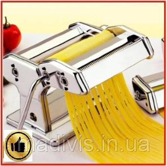 Ручна машинка для нарізання локшини локшина (2 і 6 мм) машинка для приготування макаронів., фото 1