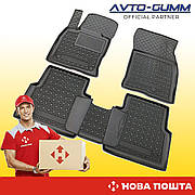 🚘 Комплект килимів RENAULT Clio II (3 дв.) хетчбэк Рено Кліо, AVTO-Gumm