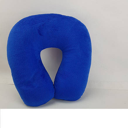 Подушка-трансформер для подорожей As Seen ON TV Total Pillow Синя Дорожня подушка, фото 2