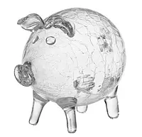 Piggy Bank стеклянные деньги Статуэтка Бренд Европы