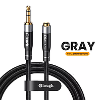 Подовжувач аудіо кабель Premium mini jack 3.5мм M - 3.5мм F / 3.5mm M to 3.5mm F1 метр FWQ1G