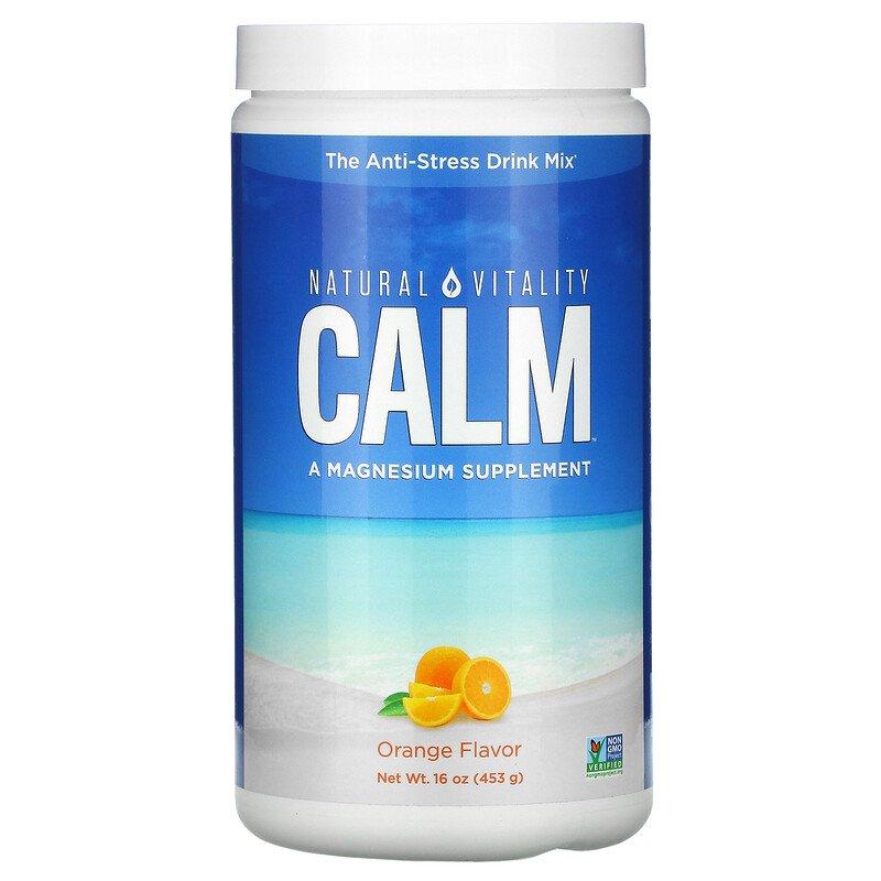 Natural Vitality CALM The Anti-Stress Drink Mix лимон-ягода 453 гр