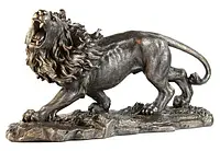 Красивый лев фигурка льва король Веронзе Статуэтка Бренд Европы