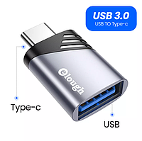 Адаптер Premium OTG Type-C - USB 3.0 Переходник для соединения устройств Type-C OTG адаптер Q3