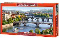 Пазл "Мосты через Влтаву, Прага", 4000 элементов Castorland (5904438400096)
