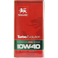 Масло WOLVER Turbo Evolution 10W-40, API CI-4/SL кан.4л