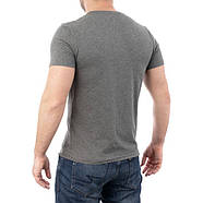 Футболка темно-сіра M 95% бавовна 5% спандекс INTERTOOL SP-2232, фото 4