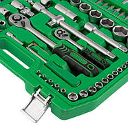 Набір інструментів 1/2" & 1/4" 108 од. INTERTOOL ET-6108SP, фото 9