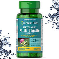 Экстракт расторопши Puritan's Pride Silymarin Milk Thistle Extract 175 мг 100 капсул