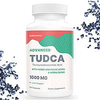 Для печени KoNefancy TUDCA with Humic and Fulvic Acids & Herbal Blend 1000 мг на порцию 60 капсул