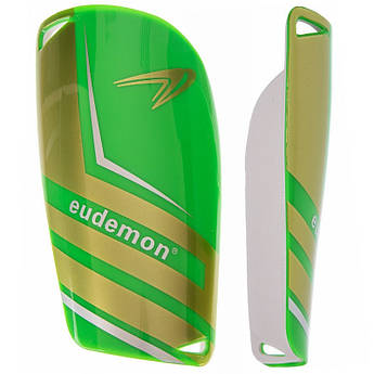 Щитки футбольні FB-3194-S (пластик, EVA, l-18х10 см), Салатовий, Розмір (EU) — L