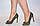 Туфлі жіночі Marco Pinotti оливкові замша каблук-шпилька, фото 3