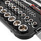 Набір інструментів 73 од., STORM, 1/2", 1/4", Сr-V INTERTOOL ET-8073, фото 5